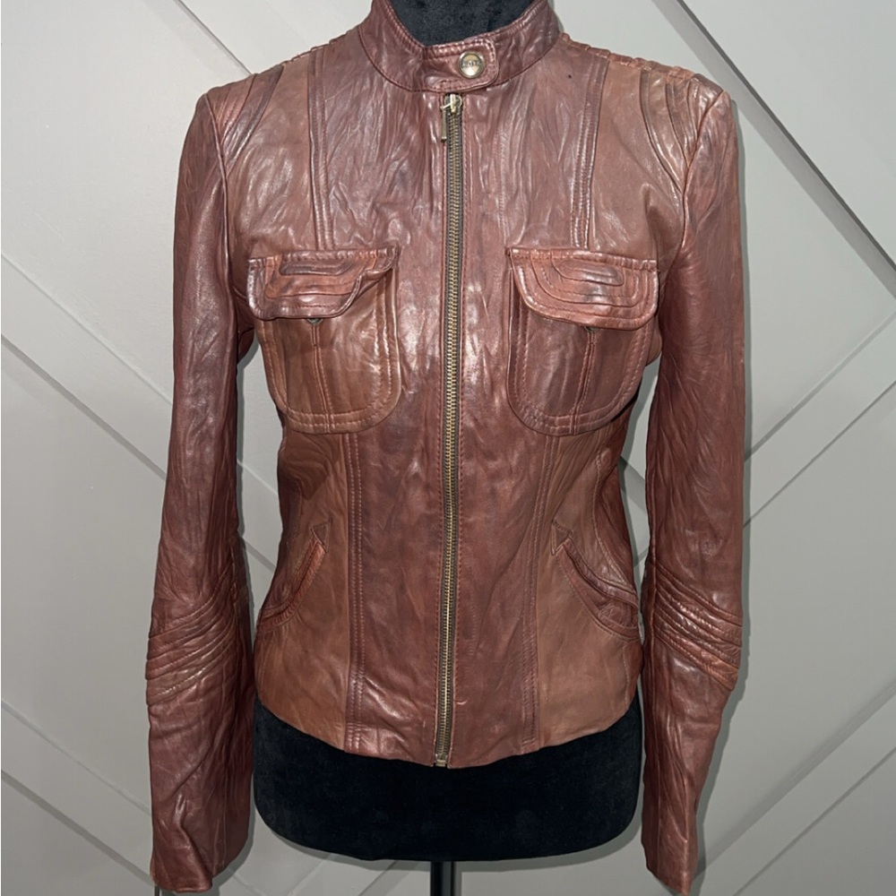 Brown Leather Jacket